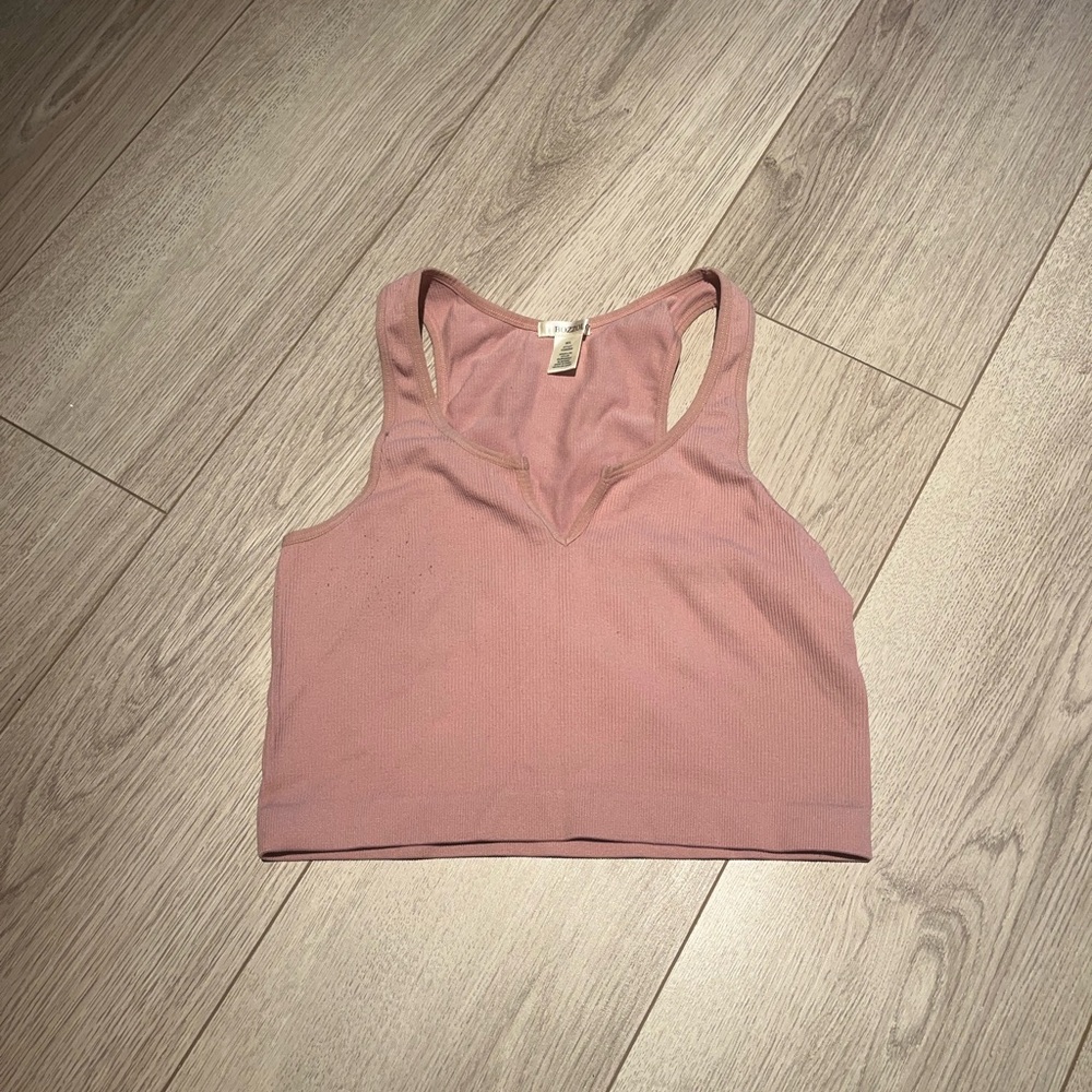 Women's Pink Racerback Top